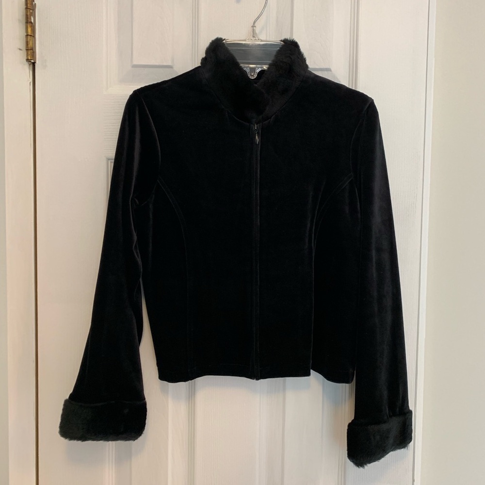 ☀️Global ID Black Girls Velvet Jacket☀️